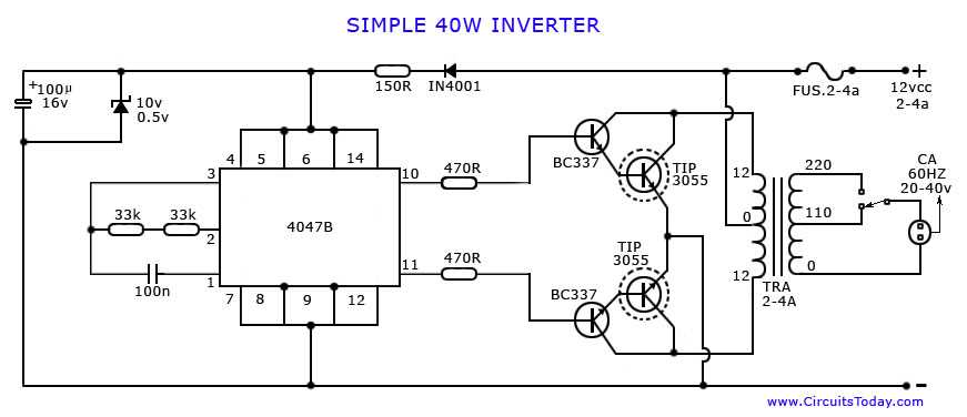 inverter circuit schematic diagram inverter circuit schematic diagram