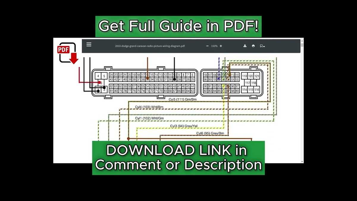 2008 dodge caravan radio wiring diagram