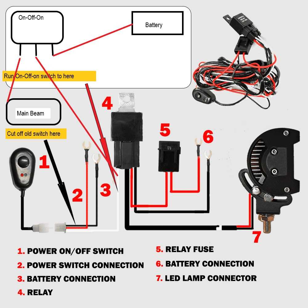 4 wire led light bar wiring diagram