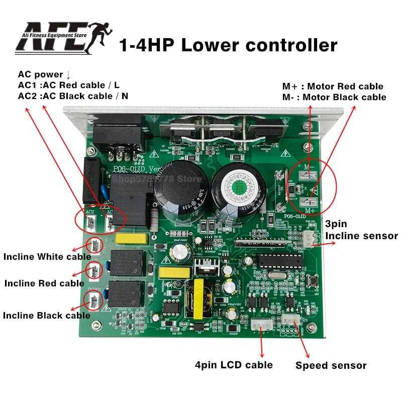 treadmill control board circuit diagram treadmill control board circuit diagram