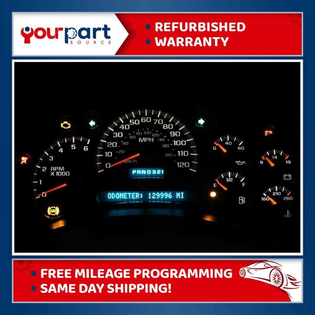 2004 gmc yukon denali dic cluster schematic diagram