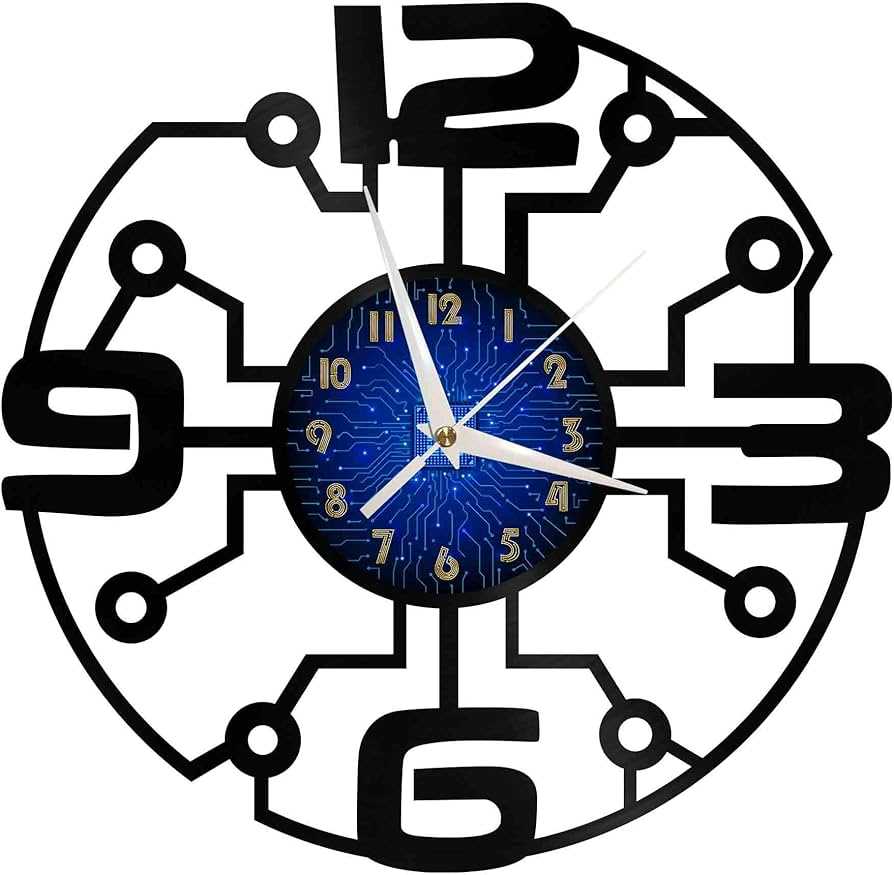 wall clock circuit diagram