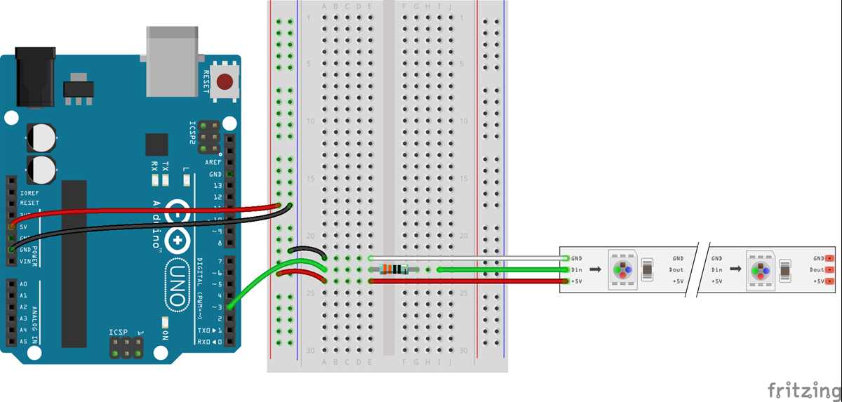 neopixel circuit diagram