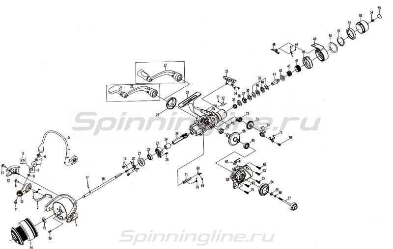 schematics daiwa reel parts diagram
