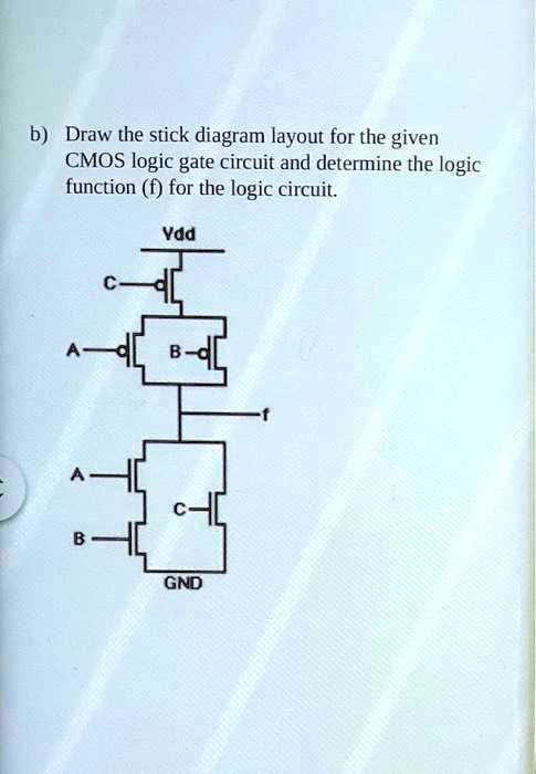 schematic diagram of this logic circuit