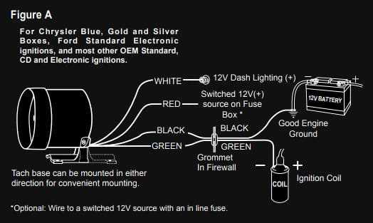 tachometer wiring diagram