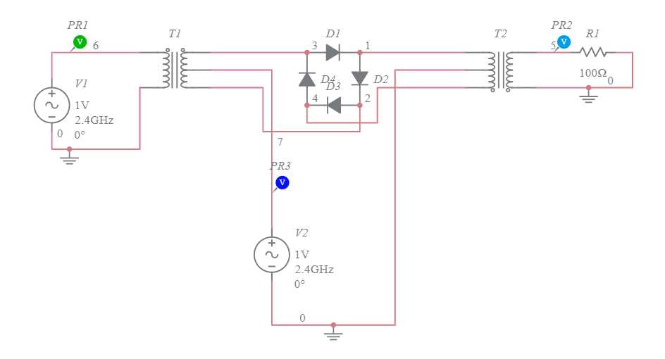 ring modulator circuit diagram