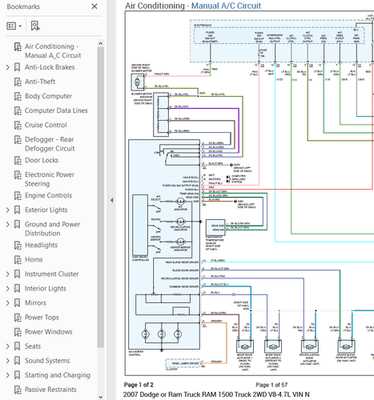 2007 dodge ram 1500 headlight wiring diagram