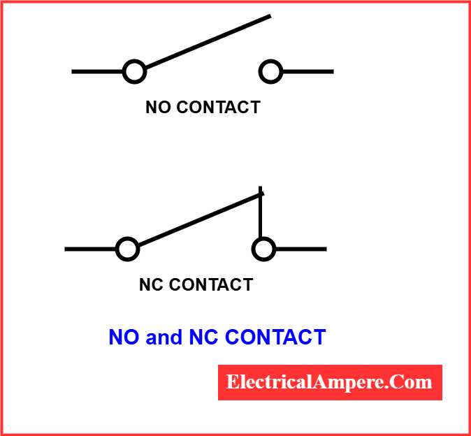 normally closed circuit diagram