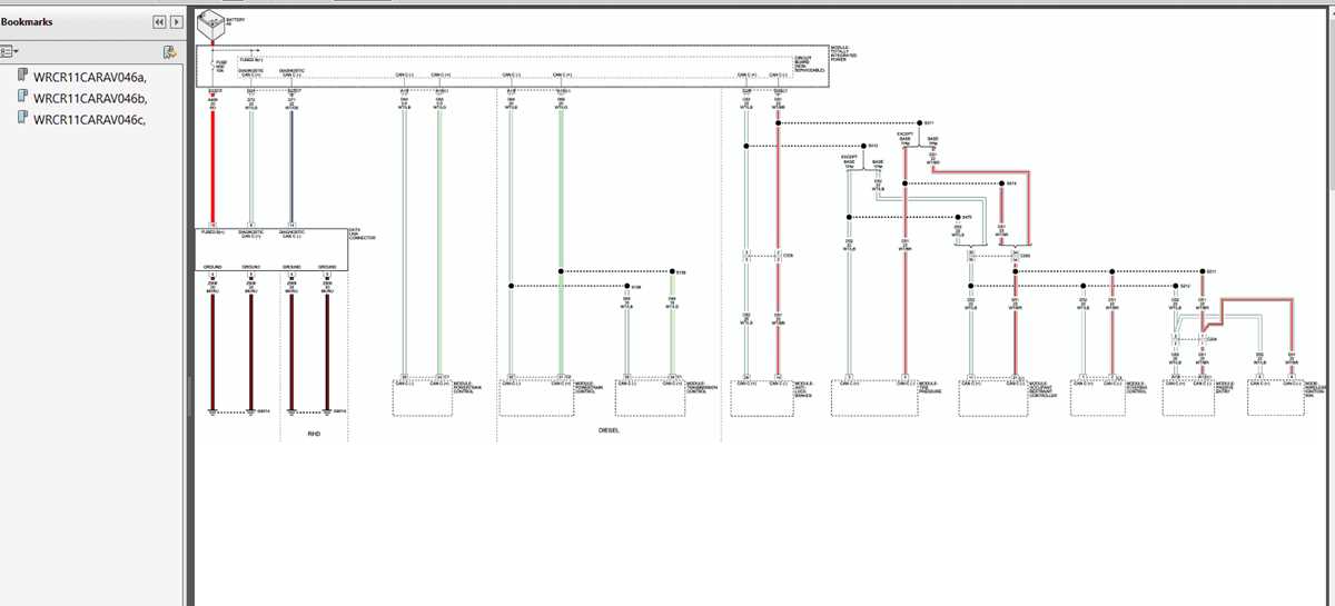 2012 dodge caravan wiring diagram
