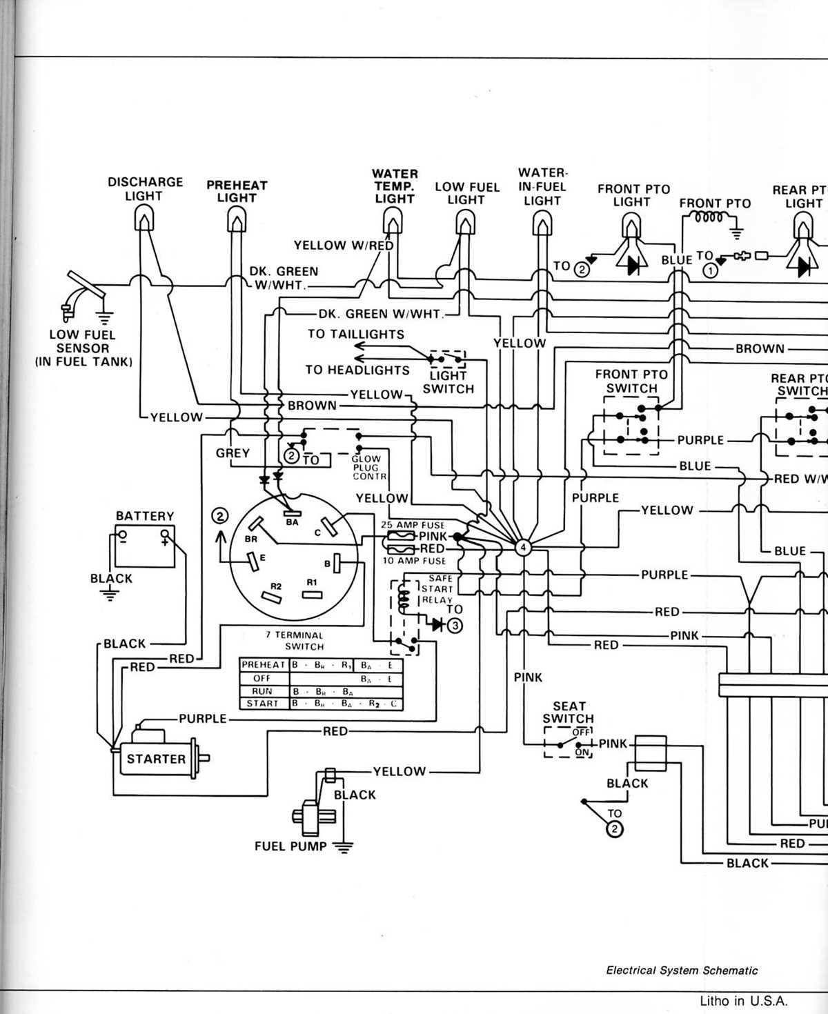 john deere l130 wiring diagram