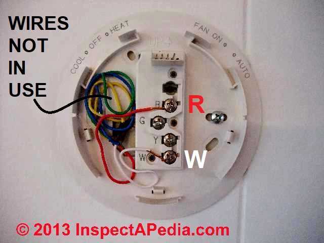 honeywell wiring diagram thermostat