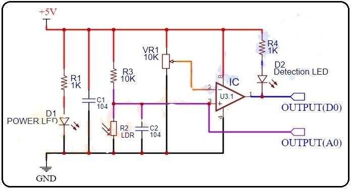 ldr experiment circuit diagram ldr experiment circuit diagram