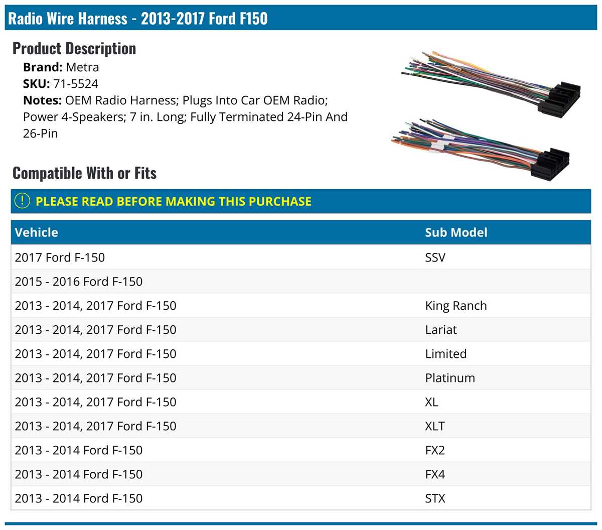 2010 f150 radio wiring harness diagram