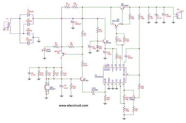 ac dc adapter circuit diagram ac dc adapter circuit diagram