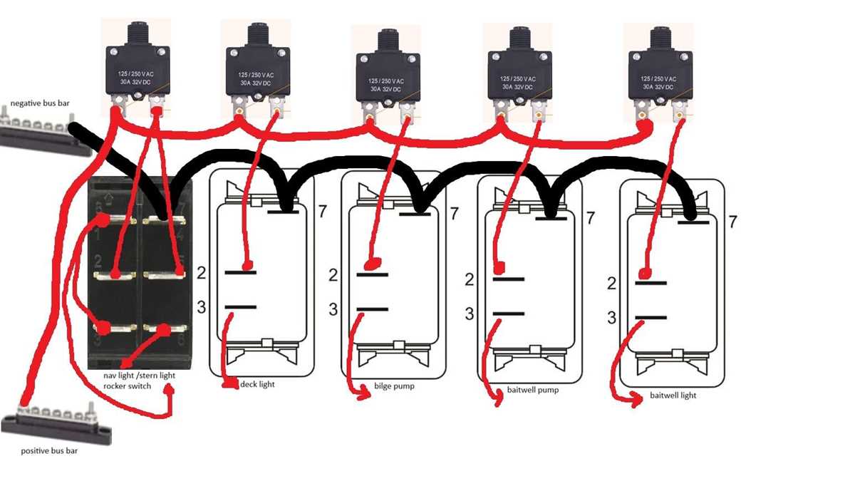 boat switch panel wiring diagram boat switch panel wiring diagram