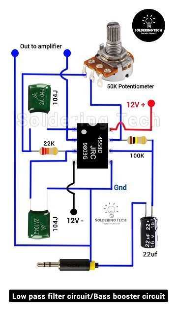 low pass subwoofer circuit diagram low pass subwoofer circuit diagram