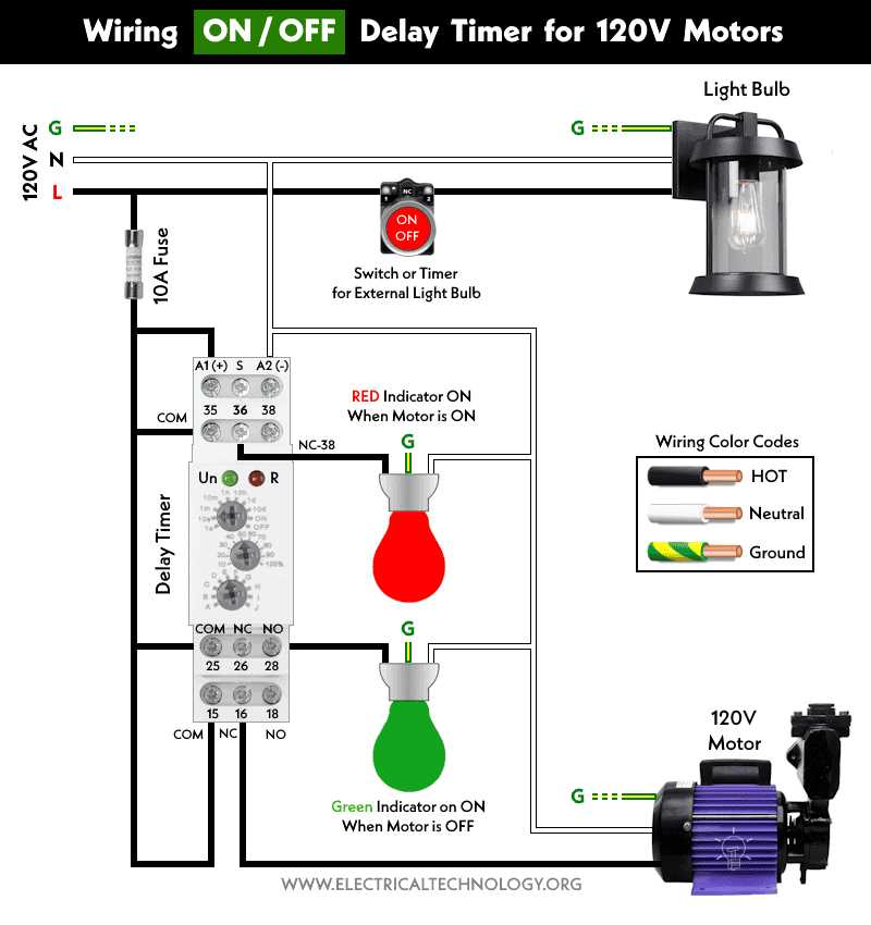 off delay timer circuit diagram