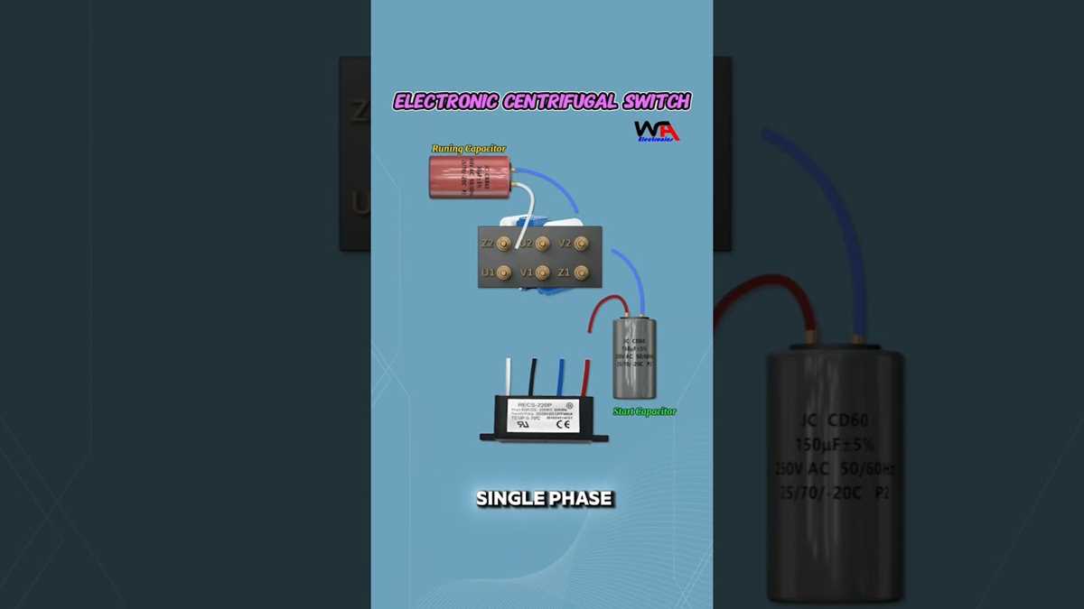 electronic centrifugal switch circuit diagram