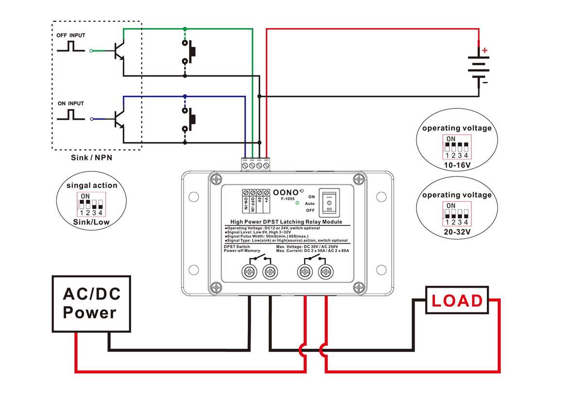 24v relay module circuit diagram