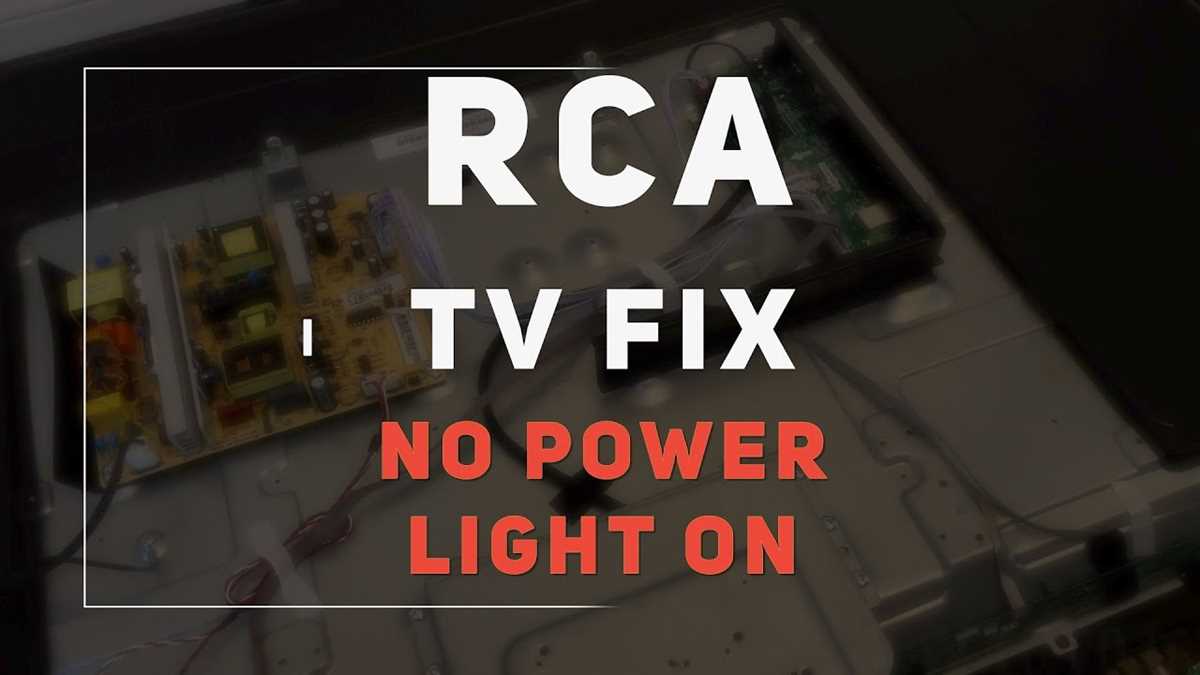 rca tv led 50b45r0 power supply schematic diagram