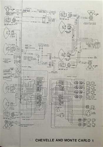 chevelle wiring diagram