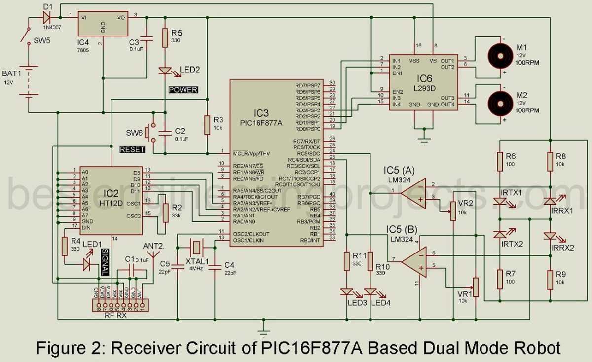 robot circuit diagram