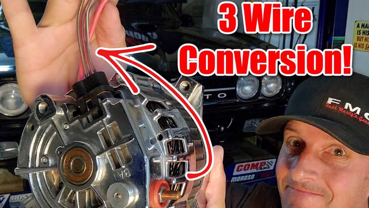 one wire alternator wiring diagram chevy