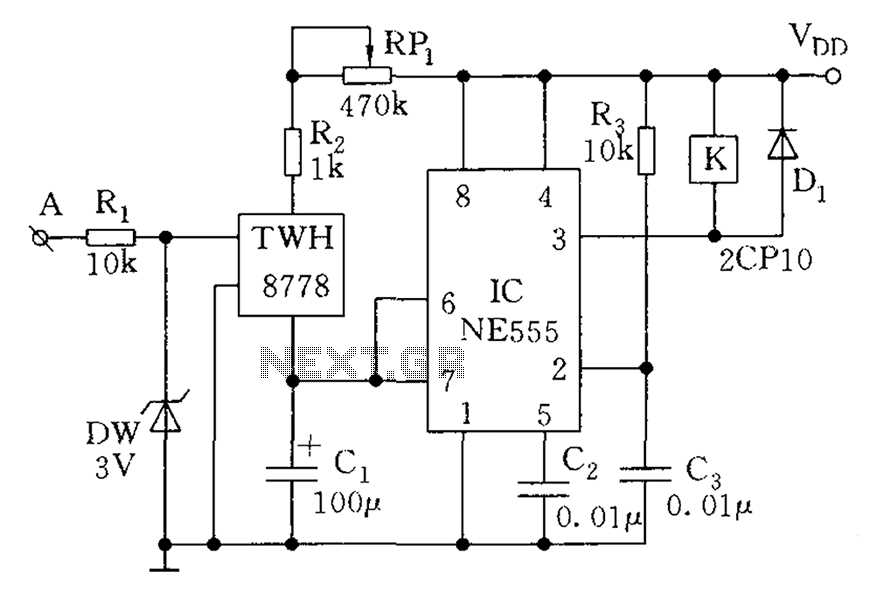 electronic switch circuit diagram