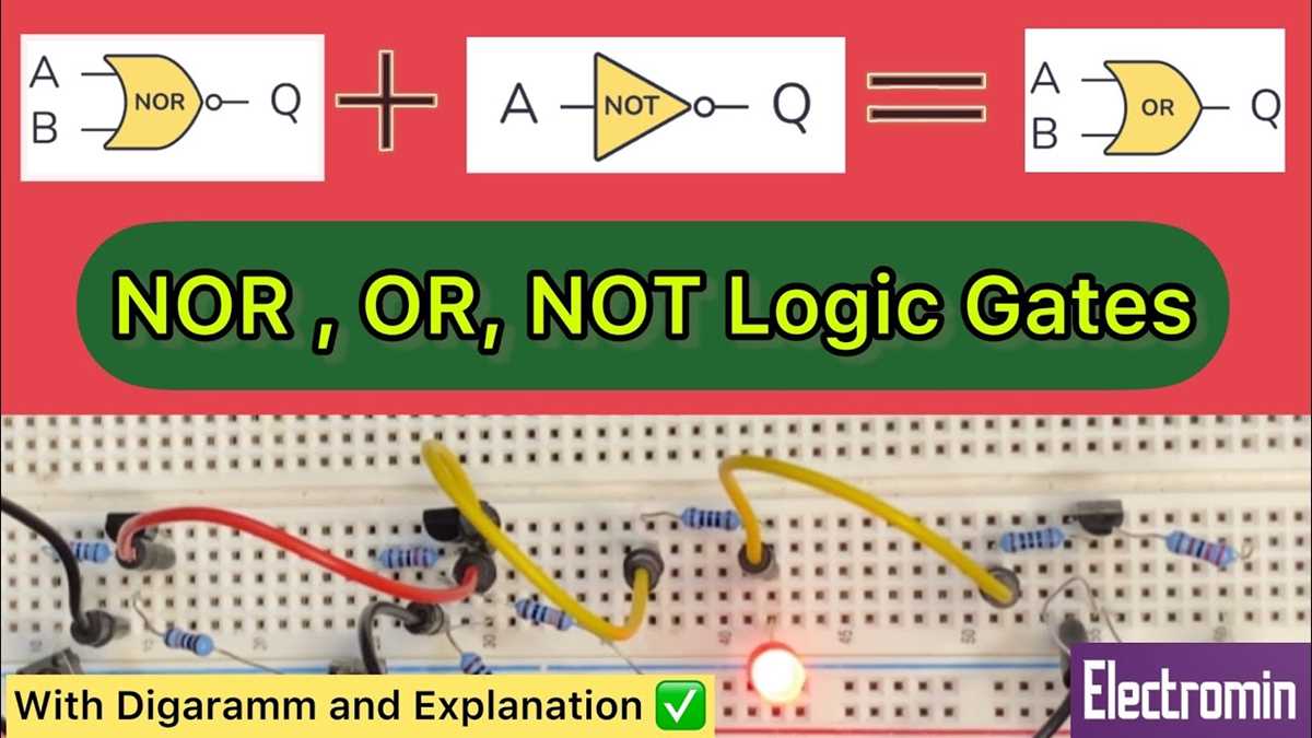 or gate circuit diagram on breadboard