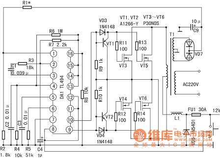 pure sine wave power inverter schematic diagram