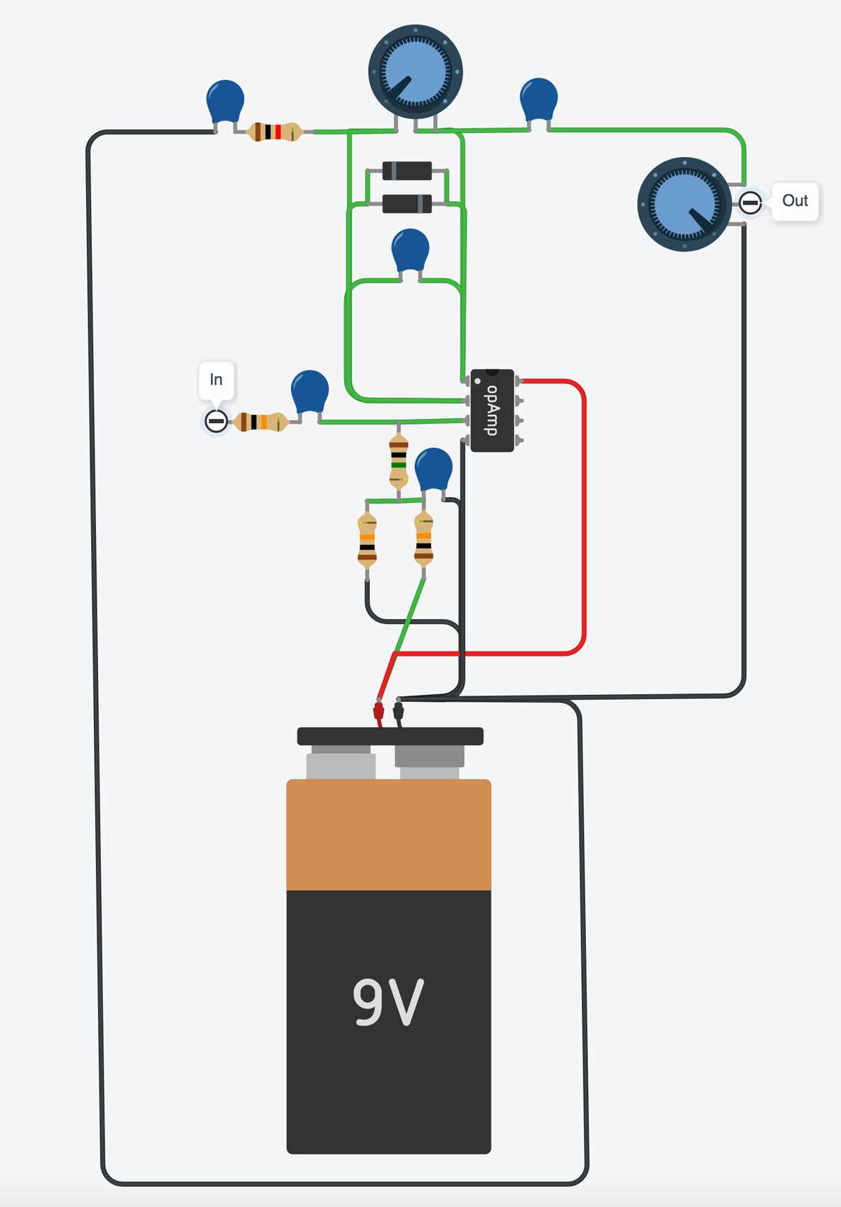 overdrive circuit diagram