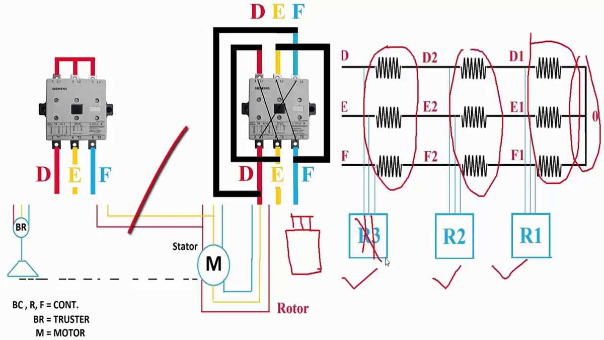 overhead crane circuit diagram