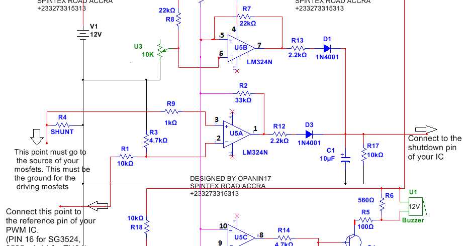 overload circuit diagram