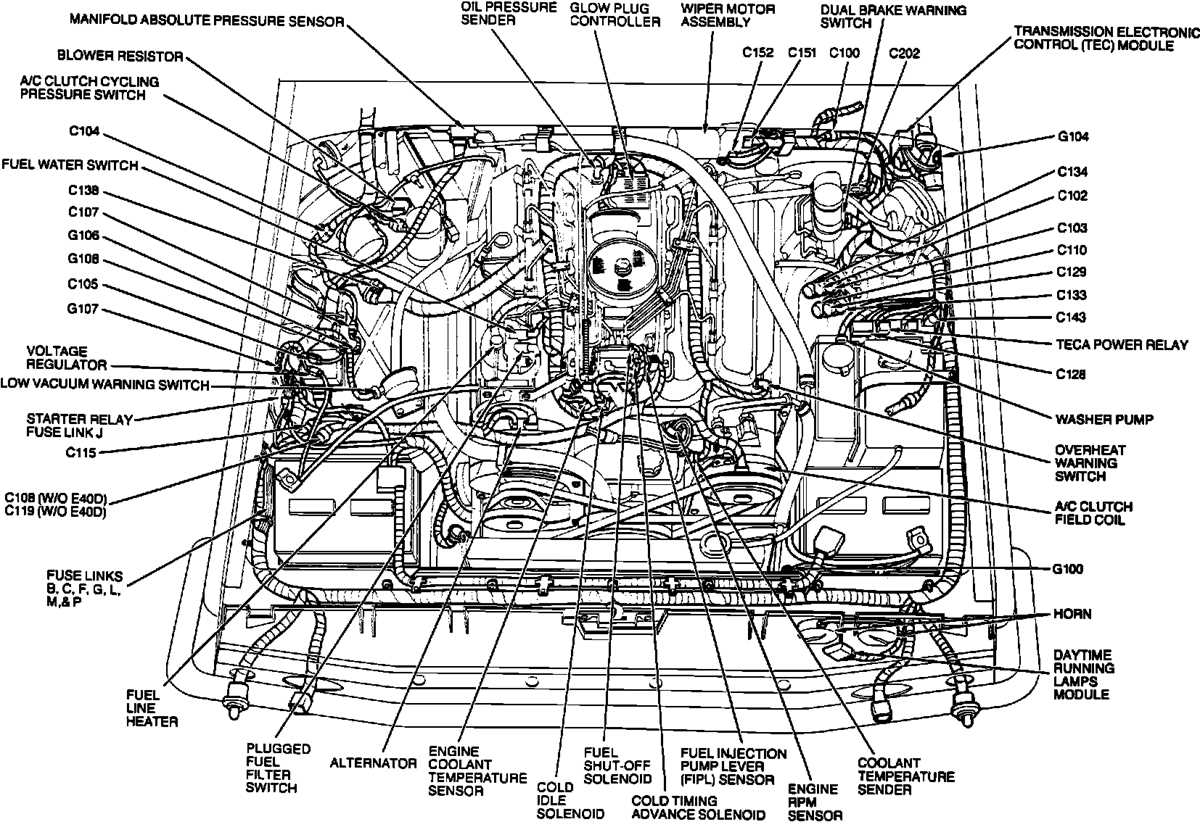 1989 ford f350 wiring diagram