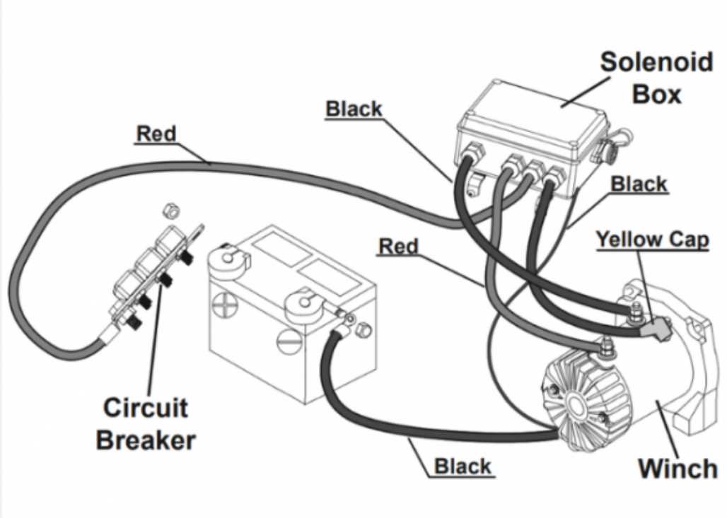 12 volt winch relay wiring diagram