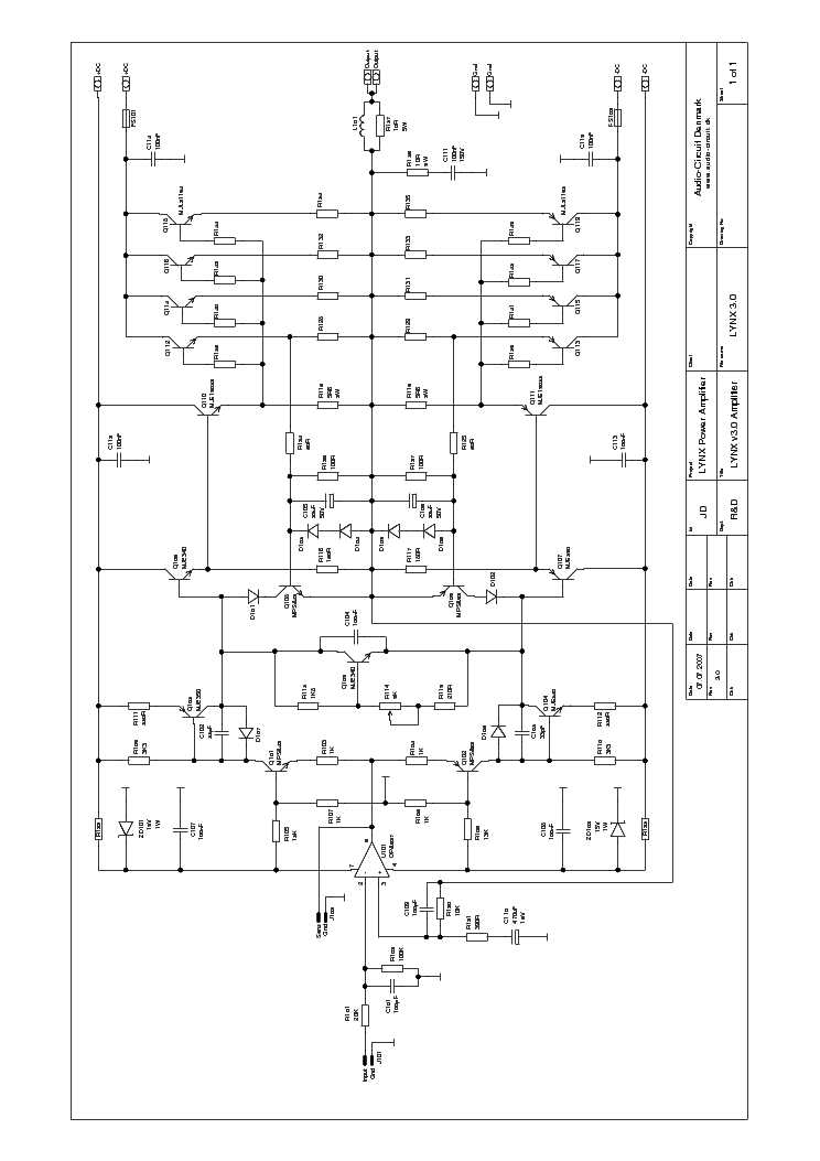 lynx diagram schematic