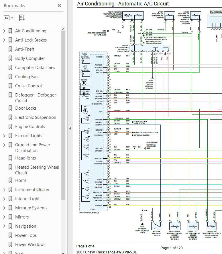 2007 chevy suburban radio wiring diagram