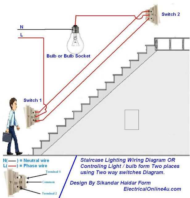 home light circuit diagram