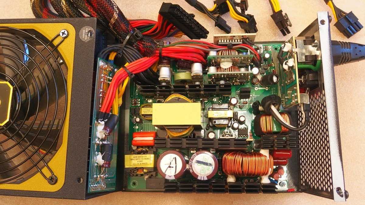 pc power supply wiring diagram