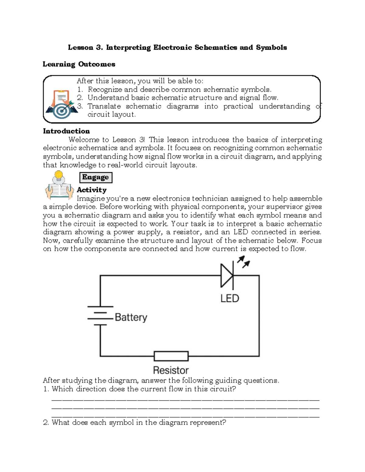 how to understand schematic diagrams