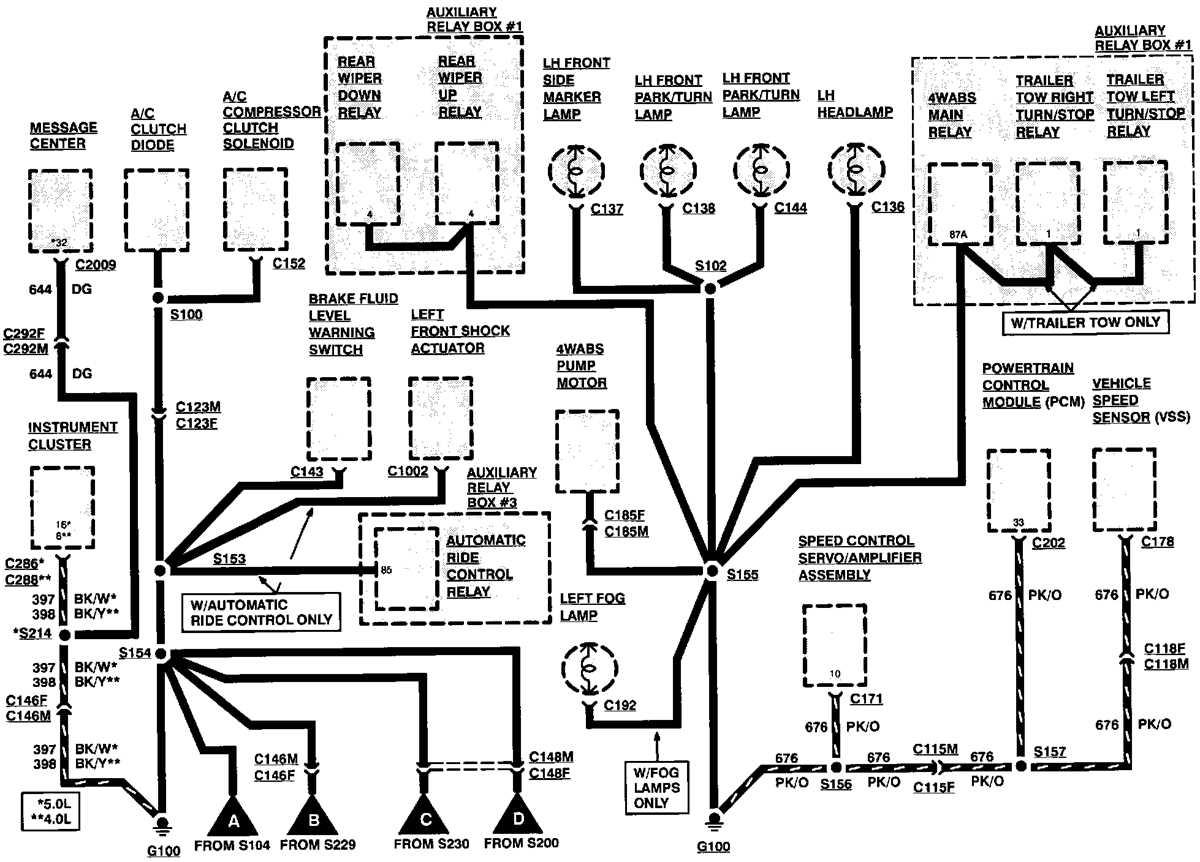 1996 ford explorer fuel pump wiring diagram