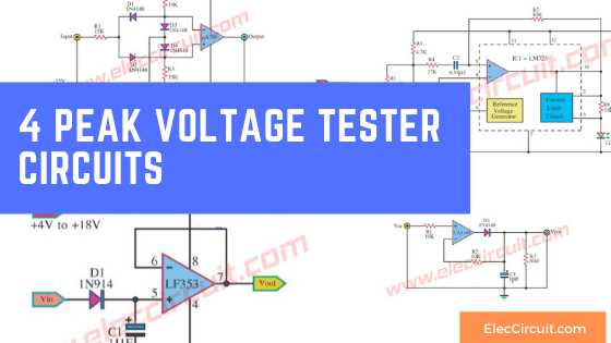 peak detector circuit diagram