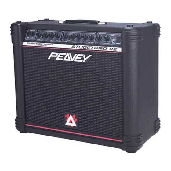 peavey studio pro 112 schematic diagram