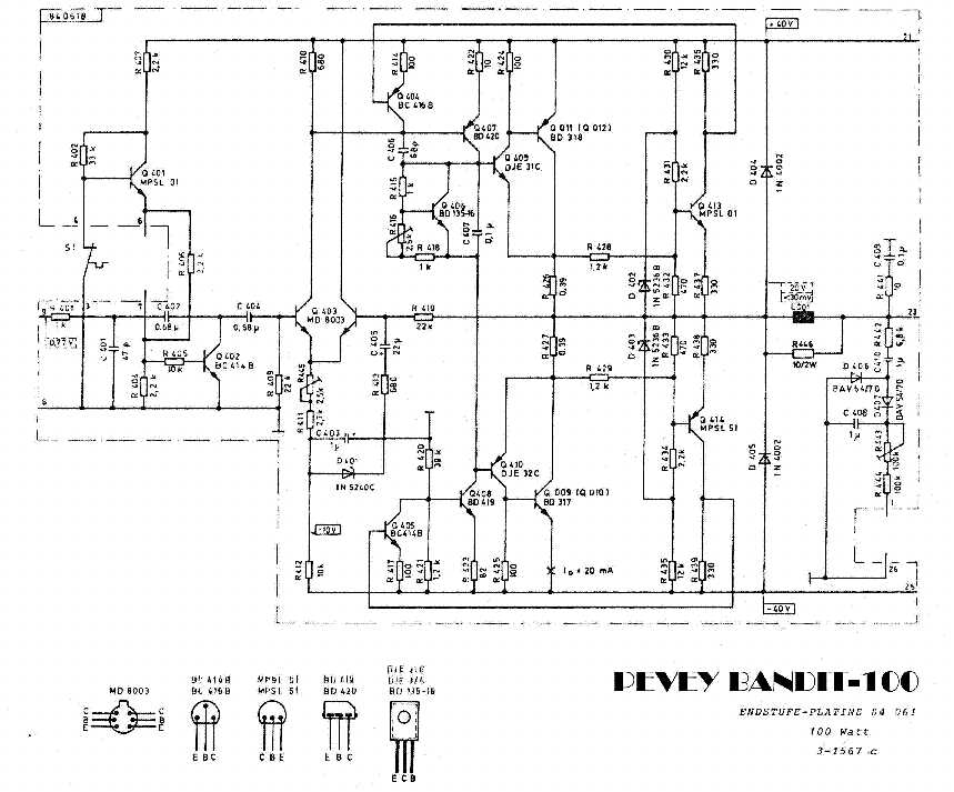 peavey studio pro 112 schematic diagram