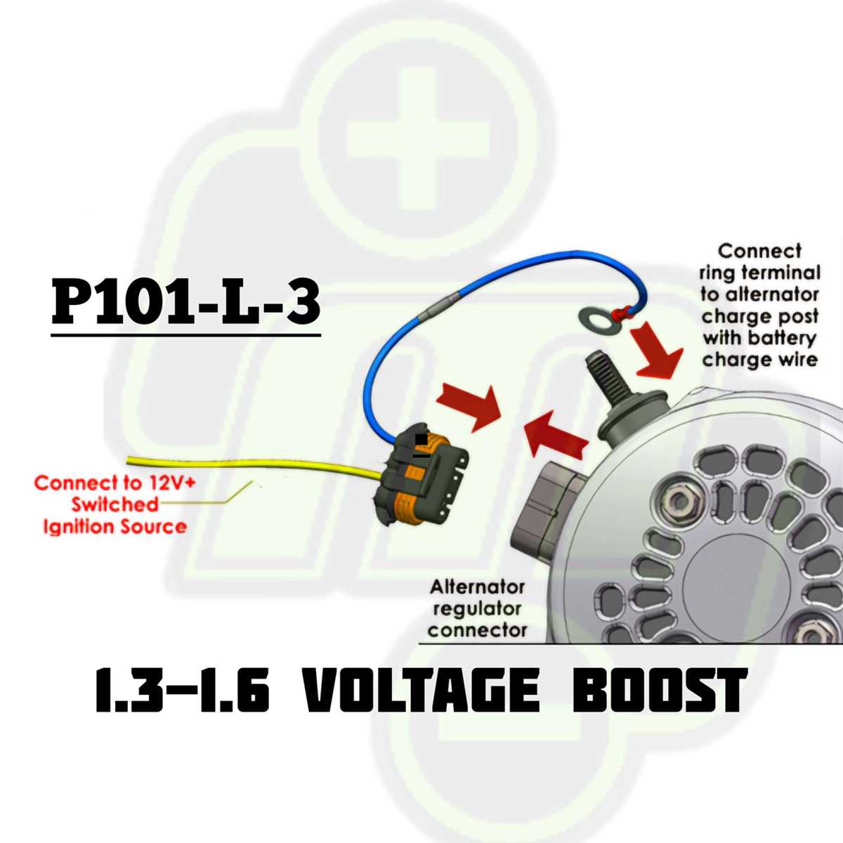 wiring diagram chevy alternator