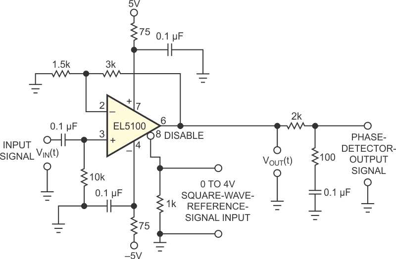 phase detector circuit diagram
