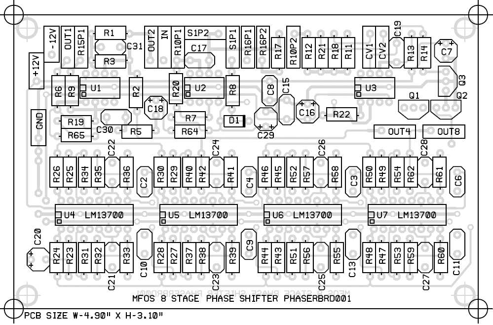 phase shifter circuit diagram