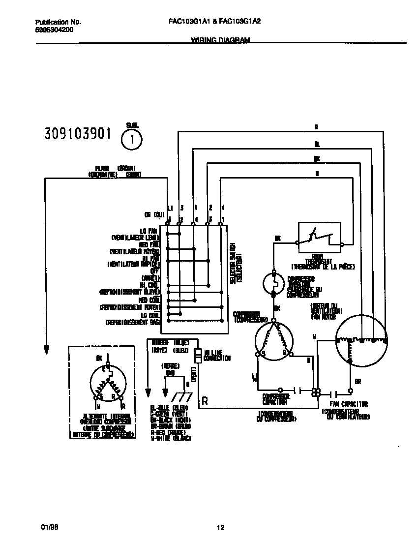 basic window ac wiring diagram basic window ac wiring diagram