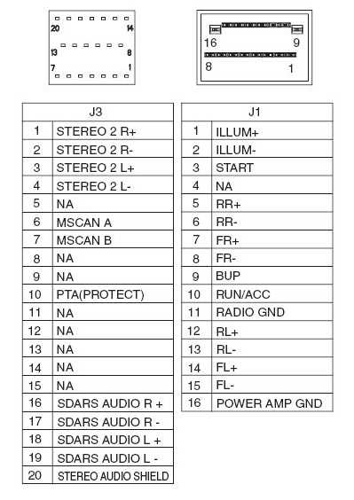 2000 ford radio wiring diagram